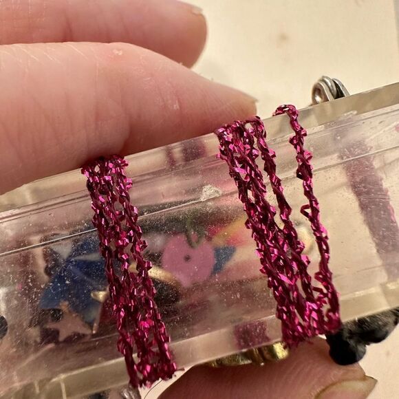 Vintage Funky Signed 1986 Acrylic Brooch - Picture 6 of 9